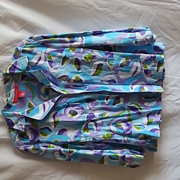 A Line Woman Open Front Shirt / Jacket Size 18w - Picture 7 of 8